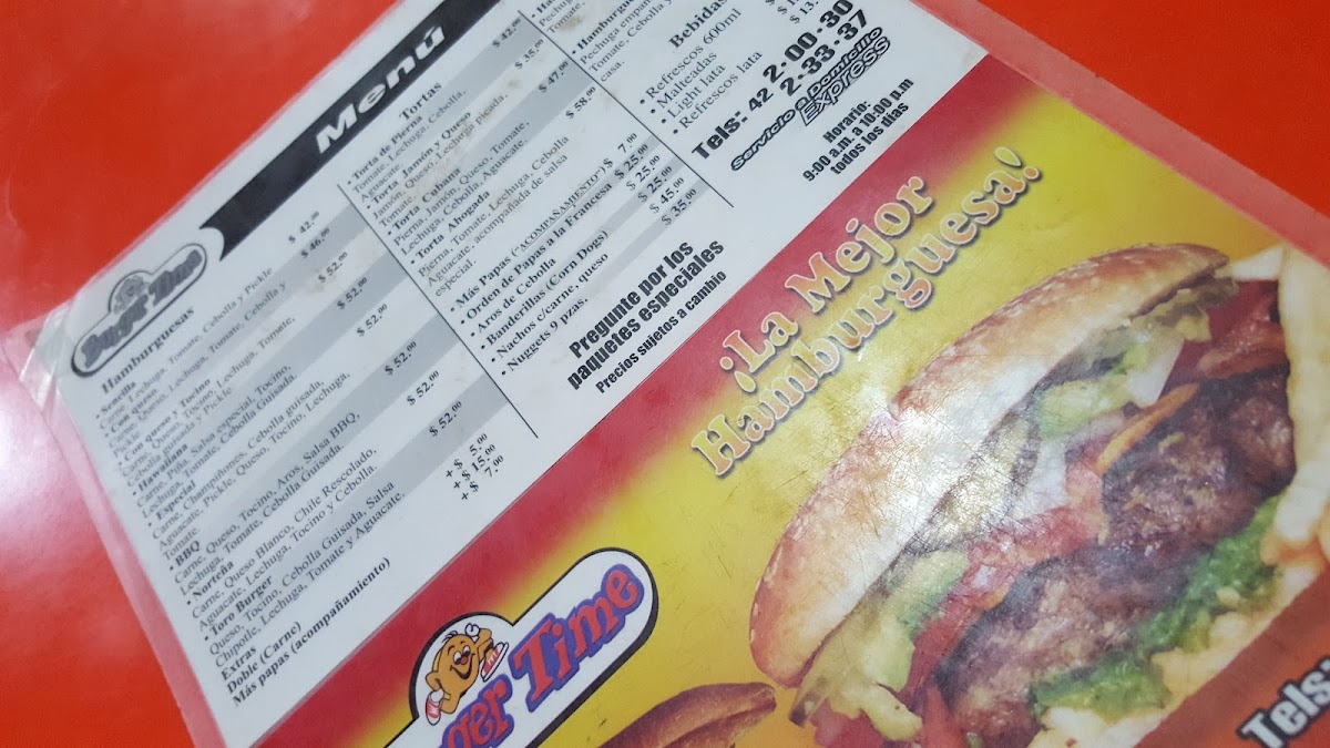 Burger Time Menu - Image 3